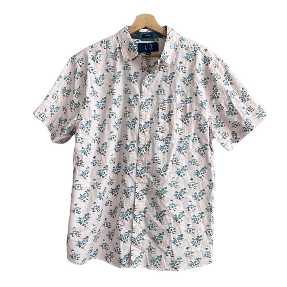 Even tide palm tree Hawaiian shirt